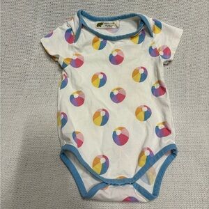 Monica + Andy -Organic Cotton-Colorful Beach Ball Bodysuit